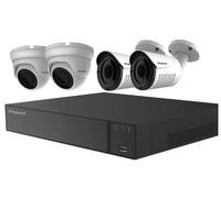 8-Channel 5MP CCTV DVR Sistema Con 2 Cupola+2 Pallottola Videocamere &; 1TB HDD