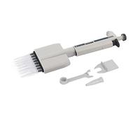 8 - Channel Mechanical Pipette 50-300μL | Digital Display for Accurate Liquid Handling | Laboratory Pipettor for Cell Culture/PCR/ELISA | ISO 8655 Calibrated