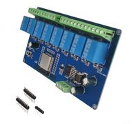 8-Channel Relay Module DC 5-30V Optoisolated per iot 8-Channel | DC 5-30V wide input, 8 independent channels, optoisolated protection, high/low trigger selectable, per iot ready