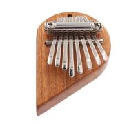 8 Chiave Mini Piano pollice, design unico Piano Piano Mini mezzo cuore 8Key, Piano Mini Half Heart 8Key Piano portatile Piano Regalo Marimba per bambini per