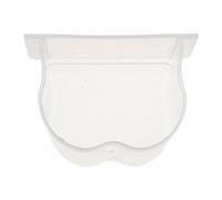 8 ciotole per uccelli in plastica - Ciotola trasparente per acqua per uccelli -