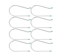 8 clip a rullo a caldo, kit di ricambio per bigodini da 5,1 cm, perni di fissaggio durevoli per strumenti per lo styling dei capelli, accessori a rullo caldo, parti di ferro arricciacapelli