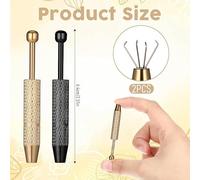 8 Clip Corte A Quattro Artigli, Impugnatura Solida, Compatta E Portatile, Adatta Per Raccogliere Componenti Elettronici, Chip E Altri Piccoli Oggetti Di Precisione.