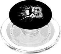 8 ° compleanno ragazzo 8 anni calcio calcio compleanno PopSockets PopGrip per MagSafe
