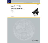 8 Concert Etudes: op. 40. piano.