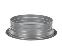 8" Condotto Connettore Flangia,Metallo Raccordo Dritto Tubo Flangia Rotondo