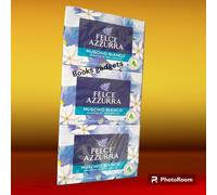 8 Conf. Felce Azzurra (24 Saponette) Sapone Mani Muschio Bianco Delicatezza