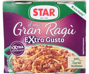 8 confezioni di star il mio granragu'ex.gusto gr180x2(e)