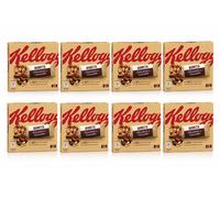 8 Confezioni Kellogg's Barrette Mandorla Cioccolato 4x32g Snack Energia Mix XL