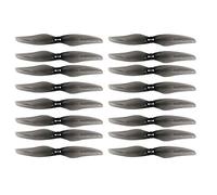 8 coppie compatibili con Hurricane 4024 2 paddle PC 1,5 mm 3 fori prop for 1408-1506 compatibile con FPV Racing Drone Sostituire la parte(Light Grey)