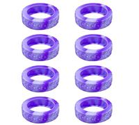 8 copricerchi in silicone per valigie mantengono la stabilità e gli accessori dei bagagli da viaggio, C, One Size