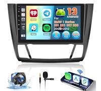 [8 Core 2+64G]Inefala 9 Pollici Autoradio Android 15 per BMW 1 Series E81 E82 E87 E88 (2008-2012) 2 DIN Schermo con Wireless CarPlay Android Auto 32EQ 59UI FM RDS GPS Bluetooth WiFi Comandi al Volante