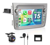 【8 Core 4+64G】Hodozzy Carplay Autoradio per Alfa Romeo Mito 2008-2016, 7 Pollice Android Autoradio con Android Auto/WiFi/GPS/RDS/FM/Bluetooth/USB/DSP+Telecamera Retromarcia