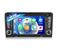 [8 Core] 4+64G SIXWIN Android 13 Autoradio con CarPlay/Android Auto/DSP per Audi A3 S3 RS3,7 Pollici HD Navigatore GPS WiFi Bluetooth 5.0 USB FM RDS Radio Mirror Link +32 Bande EQ