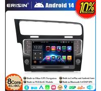 8-Core 4+64GB Android 14 Autoradio DAB+Wifi GPS per VW Golf 7/VII CarPlay BT 5.0