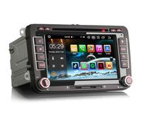 8-Core 4GB+64GB Android 16 Autoradio Bluetooth per VW Polo Golf 5 6 Passat Jetta Caddy EOS T5 Tiguan Touran CC 7" DVD Lettore IPS Supporta GPS Navigatore CarPlay Android Auto DSP DAB+ WiFi Canbus