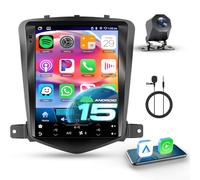 【8 Core 6+128G】Hodozzy Carplay Autoradio para Chevrolet Cruze J300 2009-2014, 9.7 Pollice Touchscreen Android Autoradio con Android Auto/WiFi/GPS/RDS/FM/Bluetooth/USB/DSP