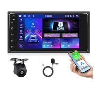 8 Core 6+128GB Android Autoradio forToyota 4Runner 2002-2009 RAV4 2001-2008 Corolla 2000-2006 Camry 2002-2006 Tundra 2003-2006 Sequoia Wireless Carplay/Android Auto, 7“ Touch Screen Radio GPS Navi