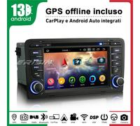 8 Core 64GB Android 14 Carplay Autoradio GPS WIFI DVD Navigatore AUDI A3 S3 RS3