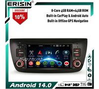 8-Core 64GB Android 14 GPS Autoradio DAB+Wifi per Fiat Doblo 263 Opel Combo Tour