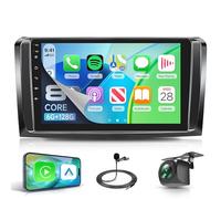 8 Core 6G+128G Android Autoradio pour Mercedes Benz ML GL W164 ML350 ML500 GL320 X164 ML280 Wireless Carplay Android Auto GPS Navi WiFi Panorama a 360° 9 Pollici Radio Bluetooth FM/RDS/DSP EQ/USB/SWC