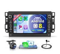 8 Core 6G+128G Wireless Carplay Android Autoradio per Chevrolet Aveo Captiva Epica Holden Daewoo Pontiac 7 Pollici Autoradio Android Auto GPS Navi WiFi Bluetooth FM/RDS/DSP/SWC Telecamera Posteriore