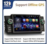 8-Core 7" Android 14 Autoradio GPS for Fiat Punto Linea DAB+ CarPlay DSP RDS 4GB