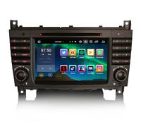 8-Core 7 pollici 4GB 64GB Android 14 Autoradio per Mercedes Benz C/CLC/G W203 W463 Supporto Navigatore GPS con Schermo DSP Bluetooth 5.0 Wifi DAB+ Carplay Android Auto