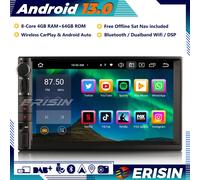 8-Core Android 13 Autoradio GPS Navi CarPlay Bluetooth DAB+DSP OBD2 RDS Wifi USB