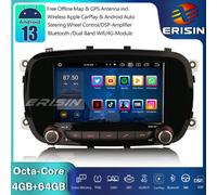 8-Core Android 13 GPS Autoradio Bluetooth per Fiat 500X DAB+CarPlay Wifi DSP RDS