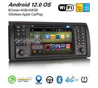 8-Core Android 14 Autoradio BMW X5 E53 DAB+ GPS Navi Bluetooth CarPlay 64GB WiFi