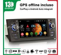8-Core Android 14 Autoradio Fiat Grande Punto Linea GPS Navi RDS DSP 4G CarPlay