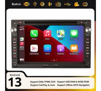 8-Core Android 14 Autoradio Navi Per VW Passat Jetta Polo Golf 4 T4 T5 Bora SEAT