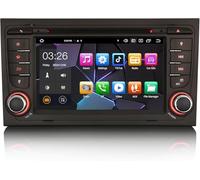 8-Core Android 14 Autoradio Navigatore Compatibile con Audi A4 S4 RS4 RNS-E Seat Exeo GPS Sat Nav Carplay DSP Bluetooth Wifi DAB+ TPMS 4GB RAM 64GB ROM