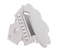 8 Cornici di Mandolino, Cornice in Metallo in Mandolino Sostituzione, Lega di Zinco per una Migliore Intonazione con Viti, per Mandolino e 8 Strumenti Musicali Mandolino