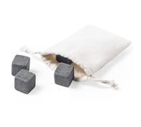 8 cubetti di ghiaccio in pietra ollare in due quattro set in sacchetto di cotone riutilizzabili cubetti di ghiaccio in pietra senza diluizione Ice Cubes Whisky Pietre Stones Bourbon Scotch Single Malt