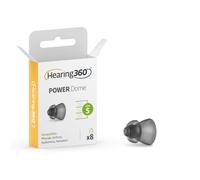 8 Cupole Cupoline Power per Apparecchi Acustici SIGNIA e PHONAK RIC e Open Fit (S 9mm), confezione da 8