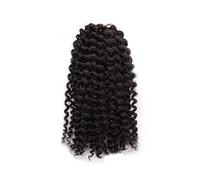 8' Curl Braids Crochet Hair Sintetico Jerry Curl Weave Extension for capelli sintetici for donne(4)
