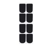 8 cuscinetti per bocchino per clarinetto/sassofono soprano, 0,8 mm, colore: nero