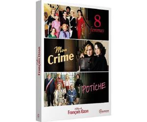 8 Donne, Il Mio Crimine, Potiche COFANETTO DVD NUOVO