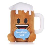 8 Emoji Beer-Illiant Dad Plush Gift"