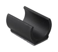 8 feltrini per sedie a forma di U, 25 mm, in feltro e plastica, per una mobilità silenziosa e per la cura del pavimento