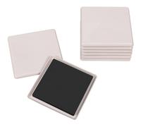 8 feltrini quadrati per mobili per moquette pesanti 8 pezzi quadrati in plastica adatti per l'ufficio non si strappano o si rompono, progettati per un uso duraturo con una corretta durata e altre