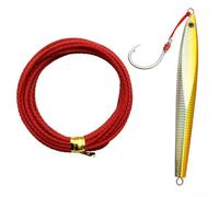 8 fili PE Hollow Core Fishing Assist Cord, corda legante per applicazioni di pesca con peso da 45,4 kg a 140,6 kg (86,2 kg)