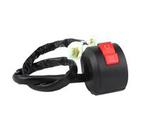 8 filo 3 funzione a sinistra kill light switch galloter compatibile con 50 cc 70cc 90cc 110cc 125cc 150cc ATV Quad come Sunl Peace Models(Una porta d'aria senza)