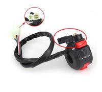 8 filo 3 funzione a sinistra kill light switch galloter compatibile con 50 cc 70cc 90cc 110cc 125cc 150cc ATV Quad come Sunl Peace Models(B-With Air Door)