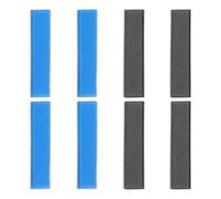 8 filtri dell'aria di ricambio mini split compatibili con Mitsubishi Electric MAC-2300FT-E MAC-3000FT-E, 21,1 cm, senza telaio