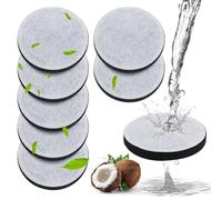 8 Filtri Per L'Acqua Microdisc Compatibili con Brita Fill & Go