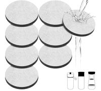 8 Filtri Per L'Acqua Microdisc Per Brita Fill & Go, Per Bottiglie Filtro Dell'Acqua Brita Fill & Go, Caraffe, Riduce Cloro, Microparticelle, Batteri, Filtro Dell'Acqua Micro Disc