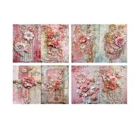8 Fogli Carta A 5 Fiori Scrapbooking Carta Artigianato Sfondo Decorativo Scrapbook Flowers Scrapbook Decorativo Per Foto